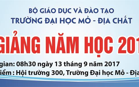 Lễ khai giảng năm học 2017 - 2018